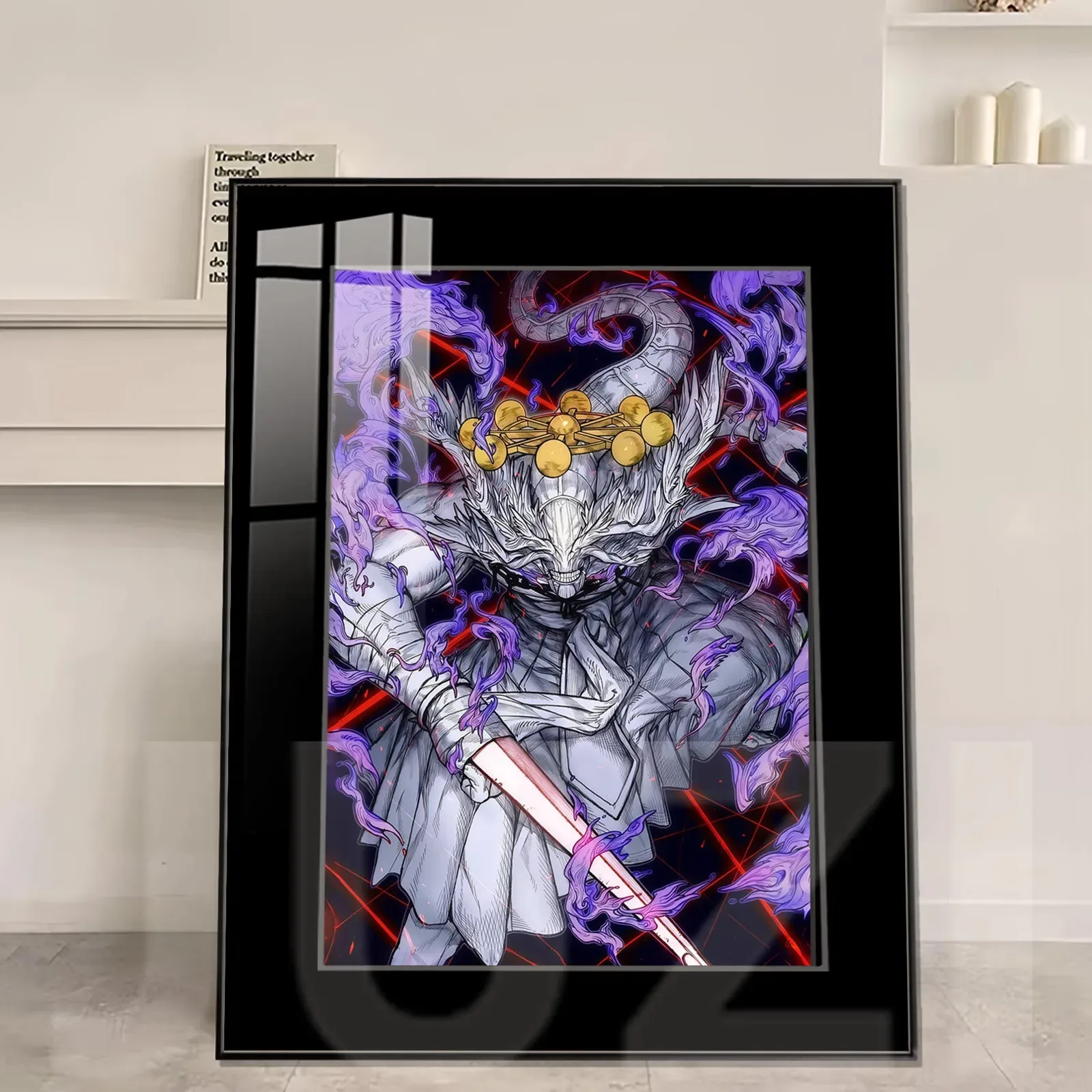 Pintura decorativa Mahoraga - Jujutsu Kaisen - Estudio JuZi