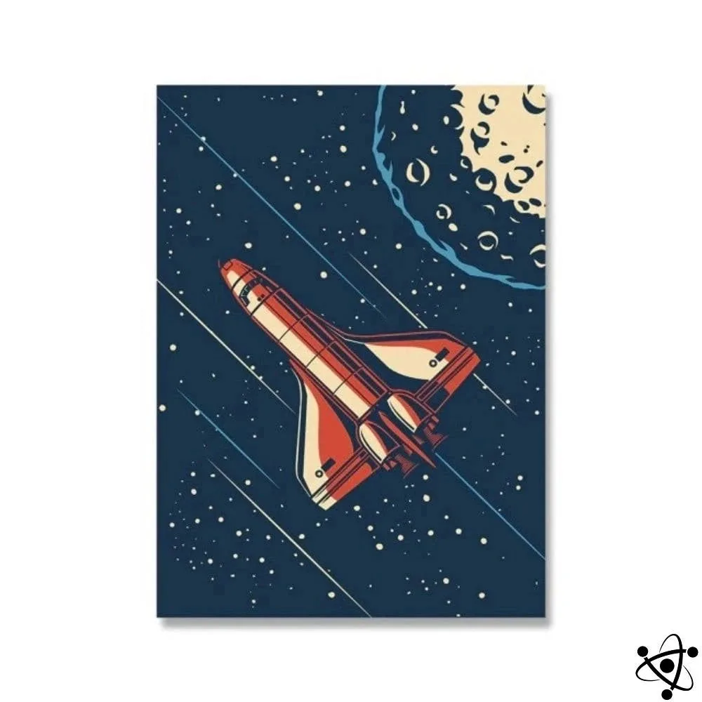 Poster Shuttle In Space