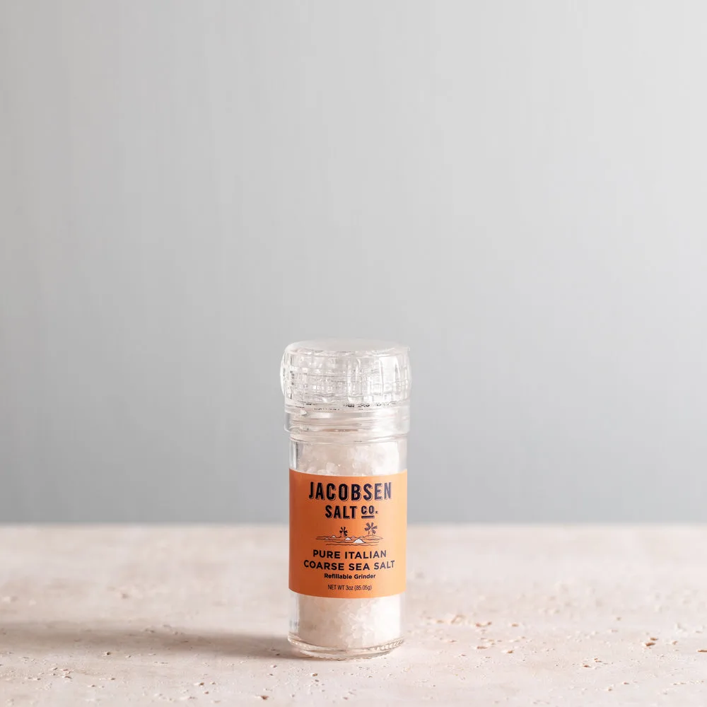 Pure Coarse Sea Salt Grinder – Jacobsen Salt Co.