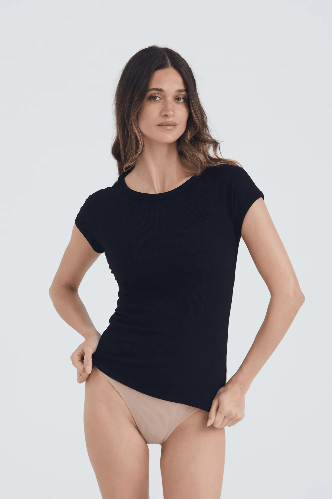 How to Wear a Raglan T-Shirt With a D+ Bust