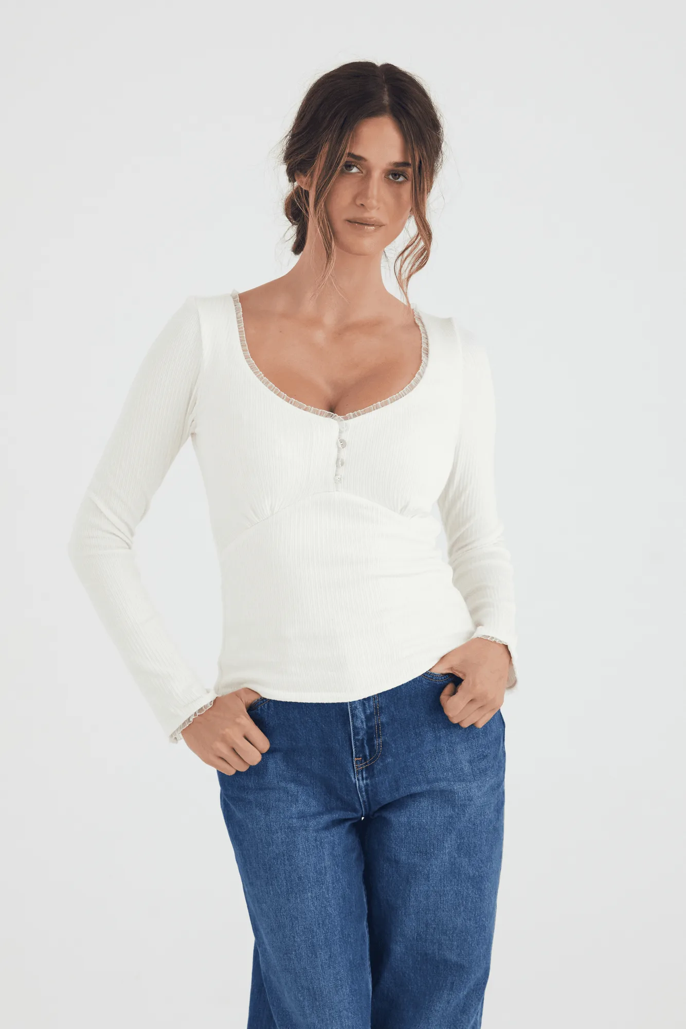 Alice Top - Ivory