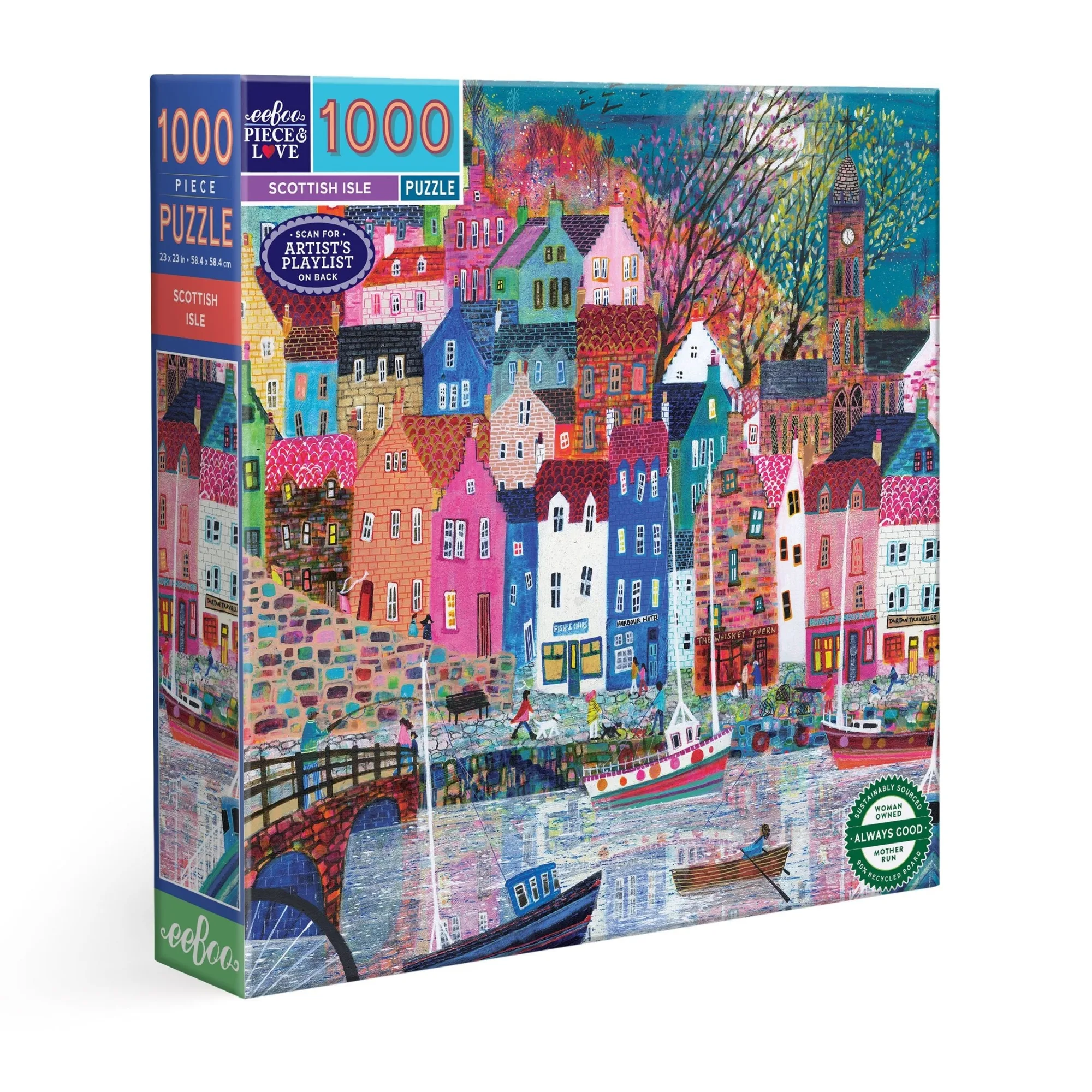 Scottish Isle 1000 Piece Puzzle