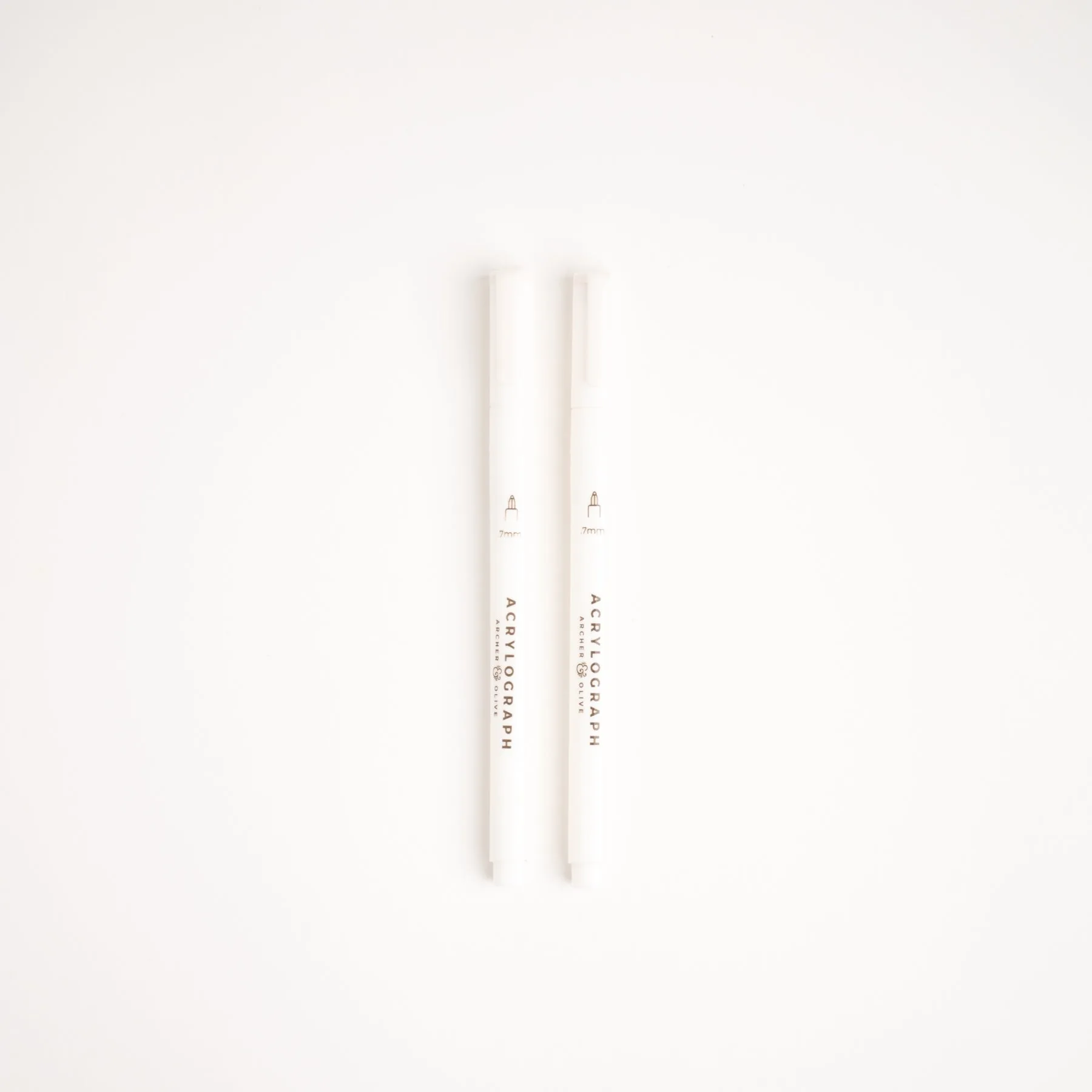 Acrylograph Pen Set of 2: 0.7mm Tip