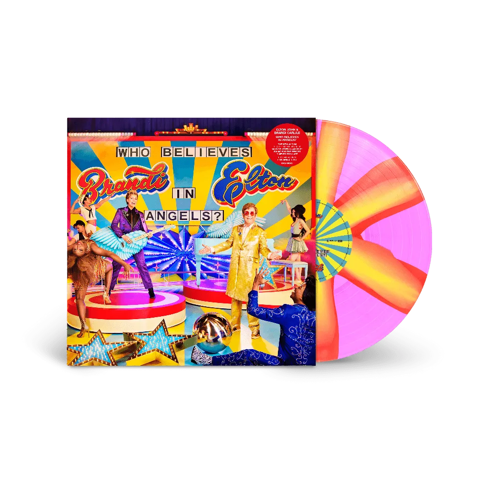 Who Believes in Angels? Pink Spiral Vinyl