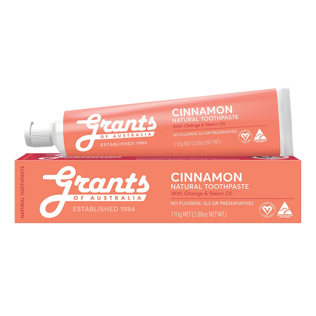 Cinnamon Natural Toothpaste