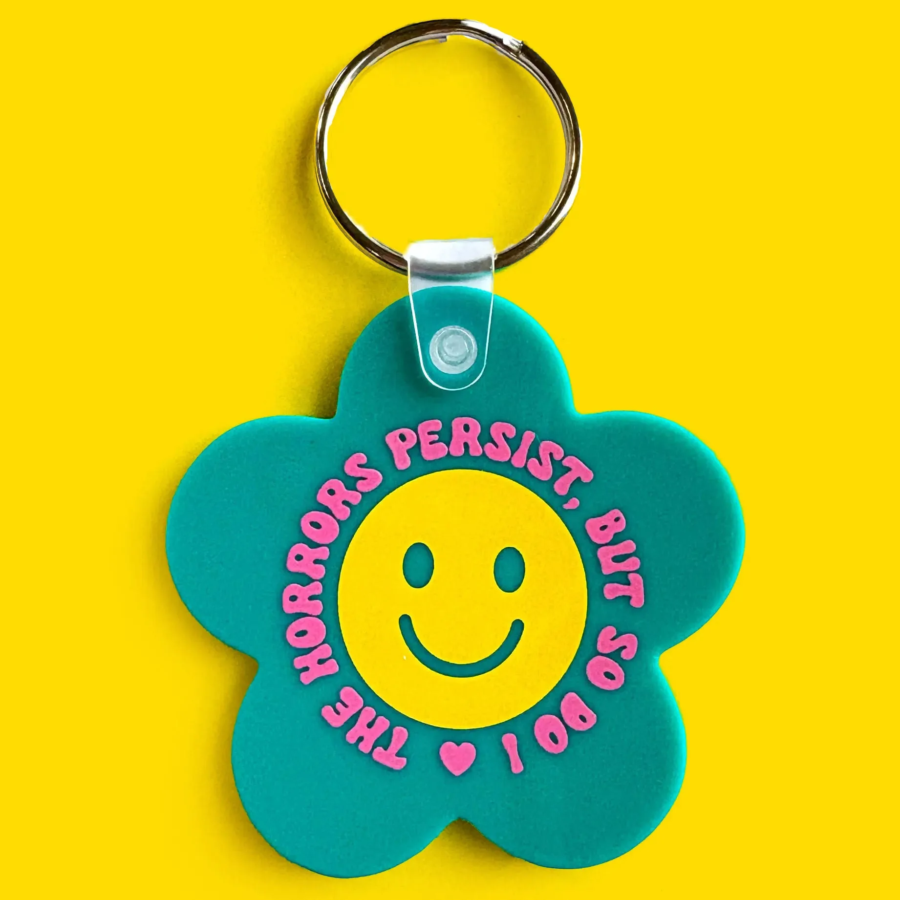 The Horrors Persist But So Do I Keychain