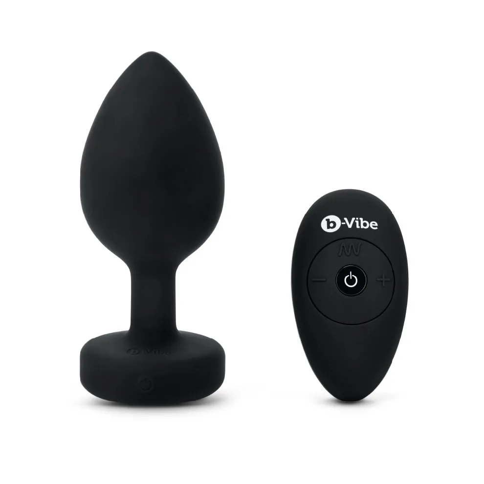 plug vibrante con gioiello - xxl