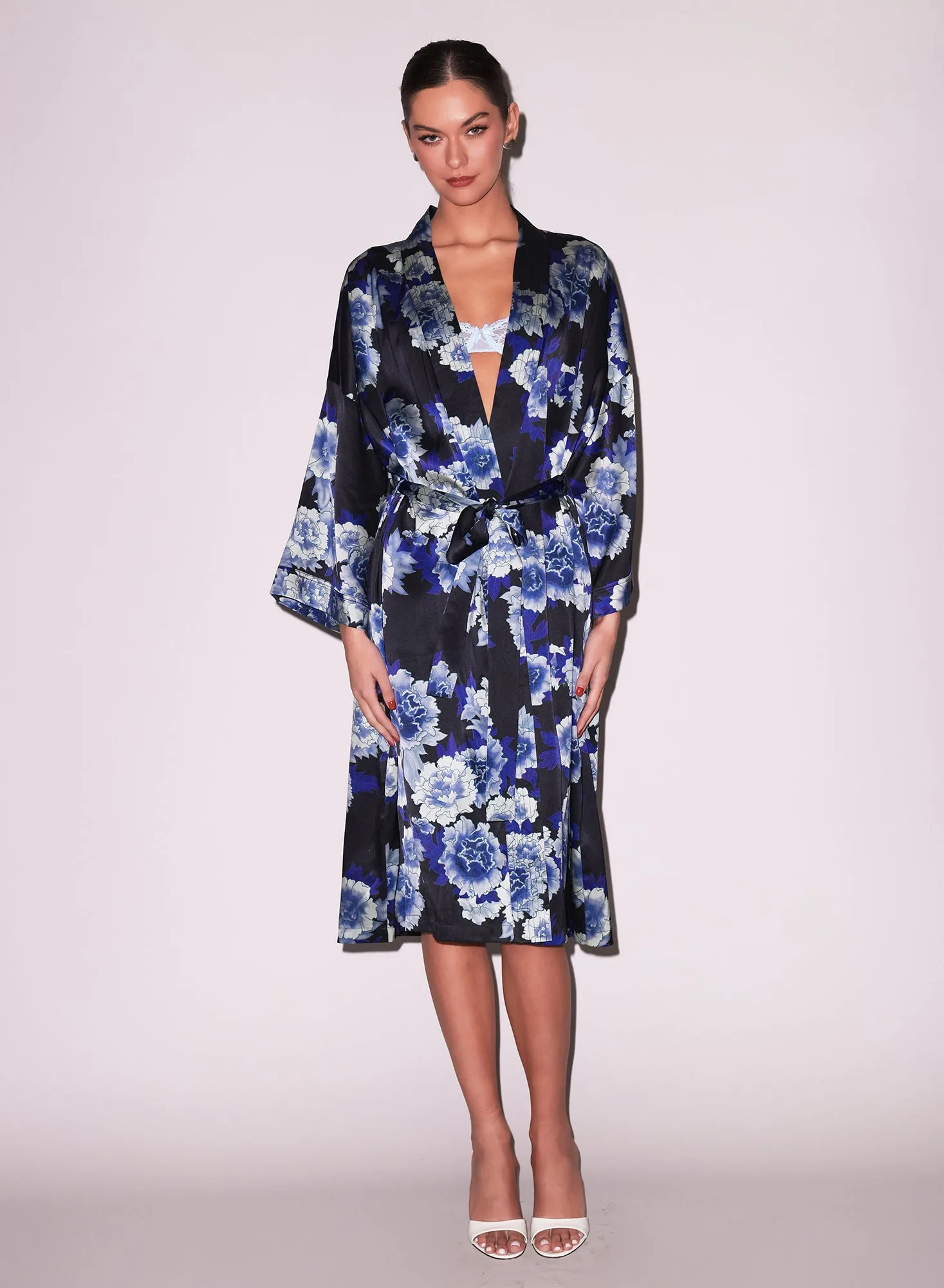 Unisex Silk Kimono