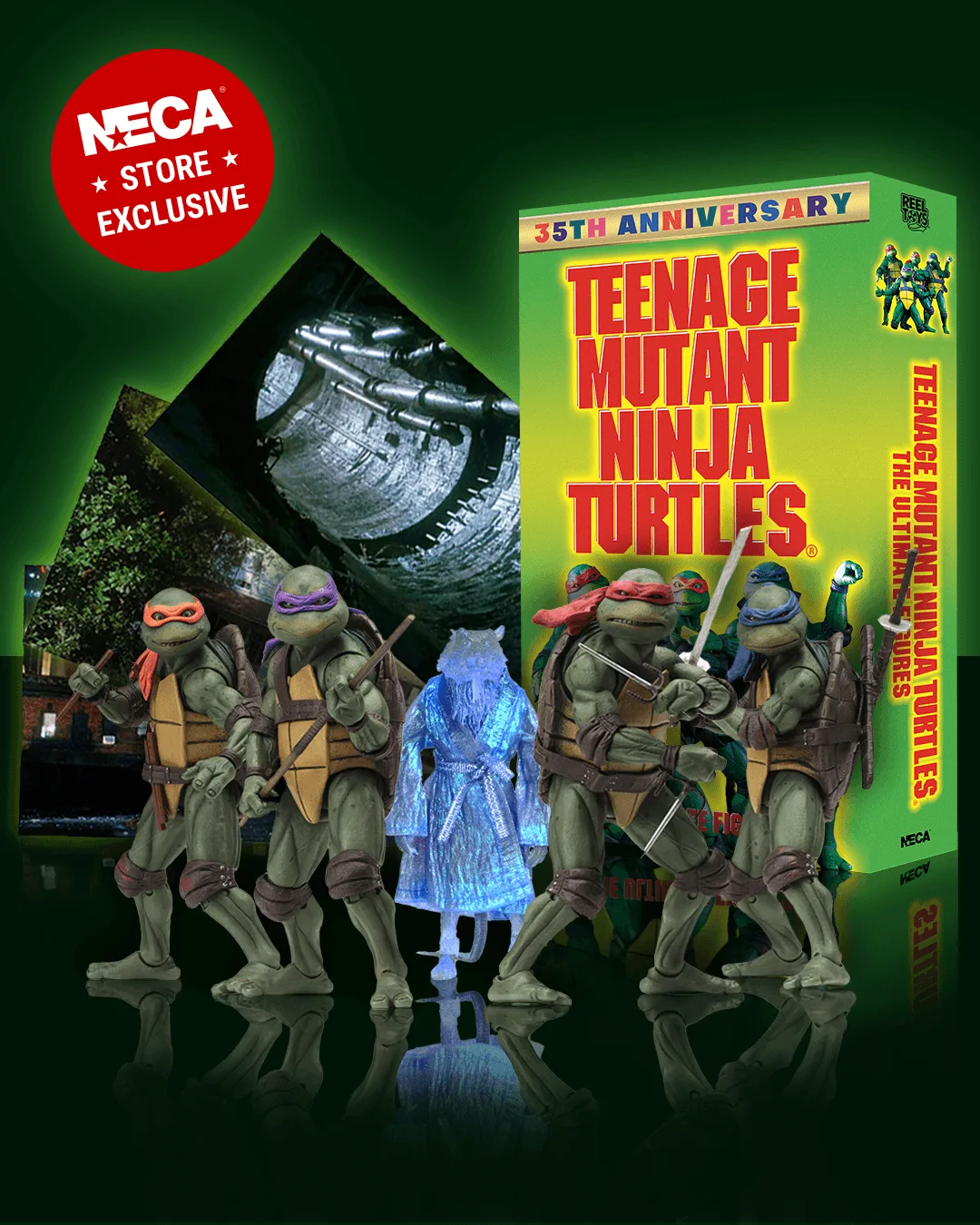 TMNT 35. Jubiläum 5er-Pack: Das ist drin