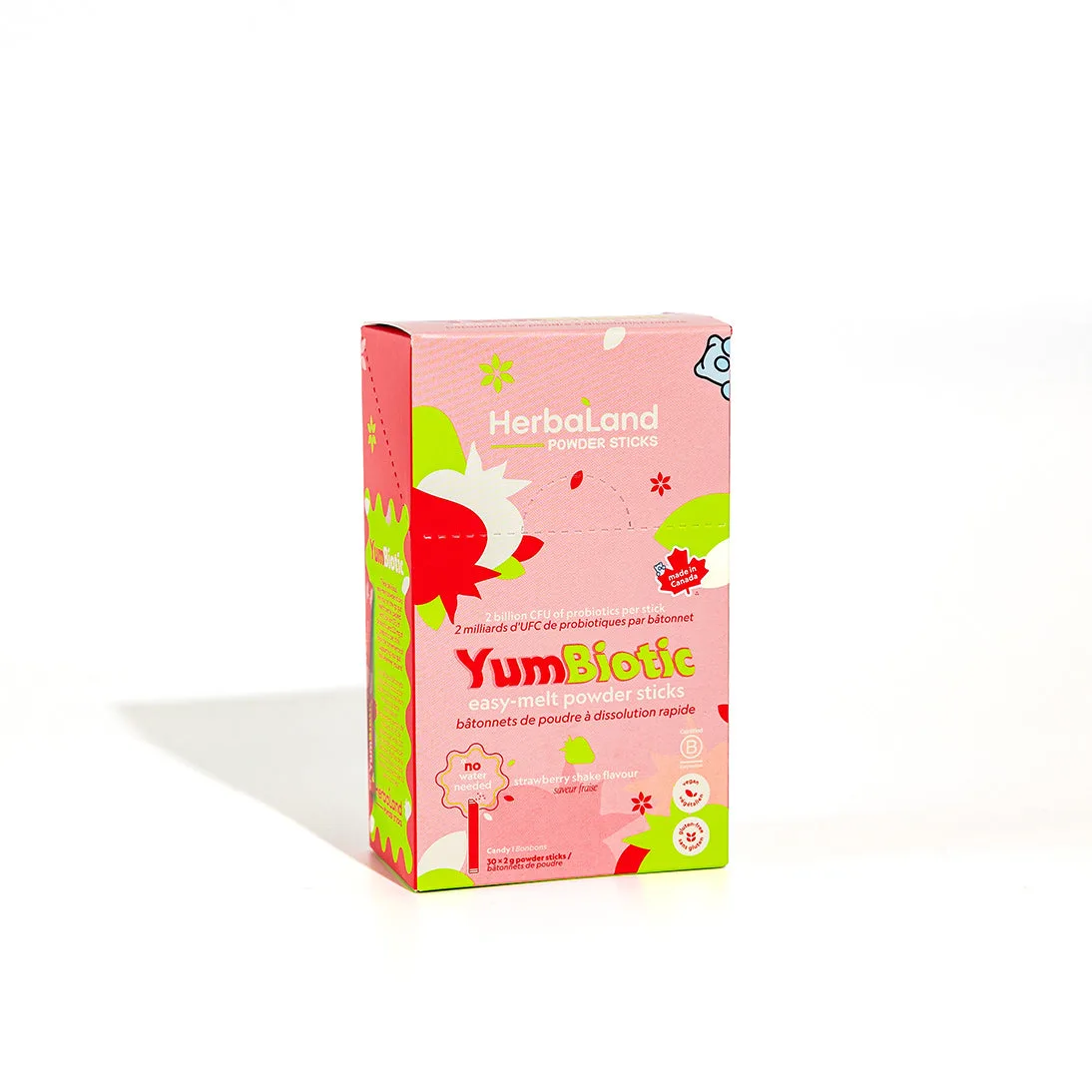 Jak denně používat YumBiotic prášek ve sticku