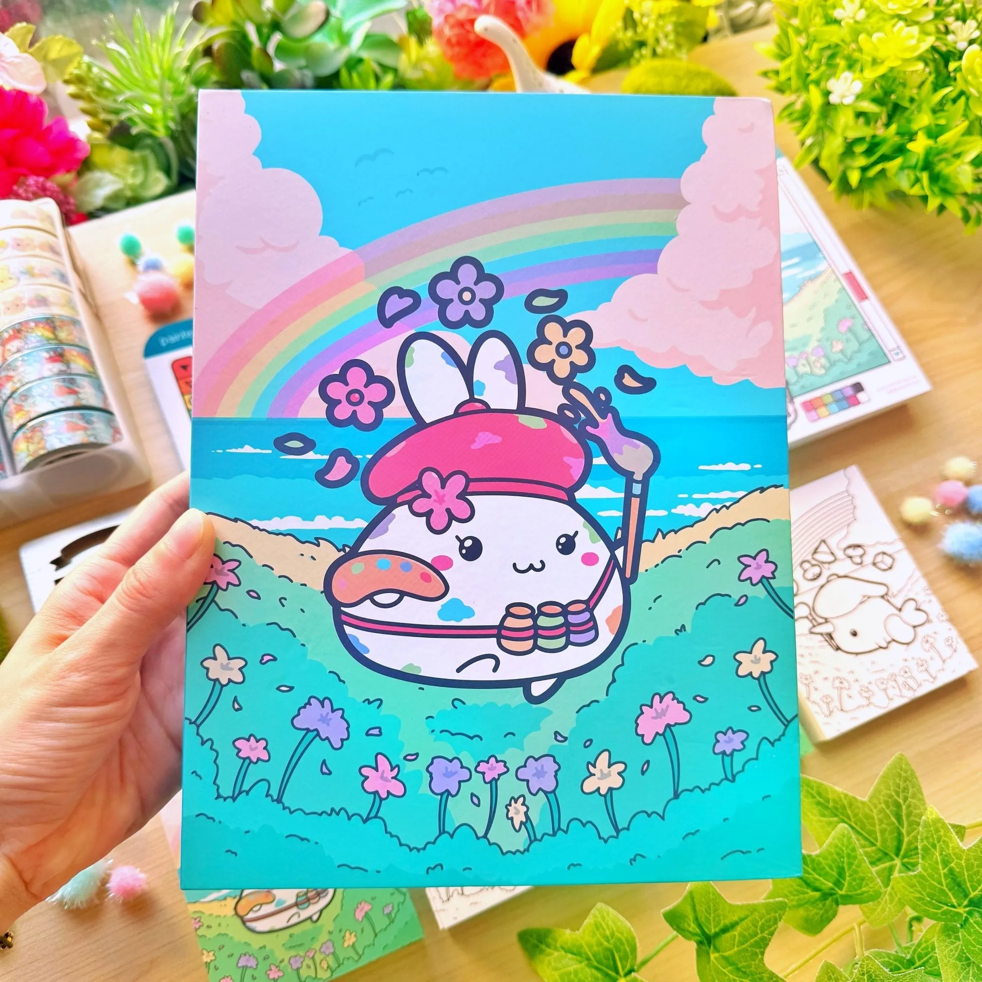 Organiser des stickers dans un classeur Lil' Painted Brigade