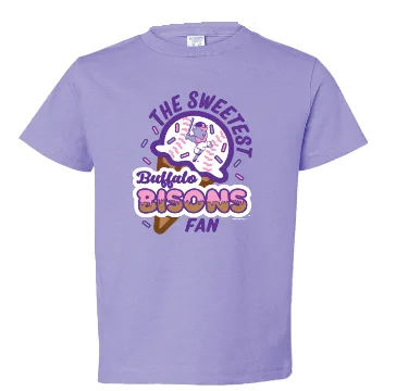 Buffalo Bisons Toddler Lavender Datome Tee