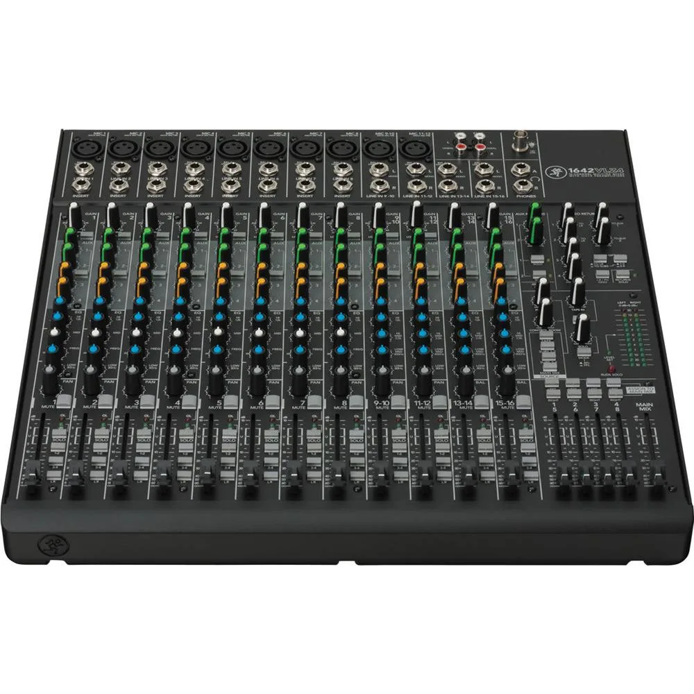 Mackie 1642VLZ4 16-channel Compact Analog Mixer with 10 Onyx Preamps