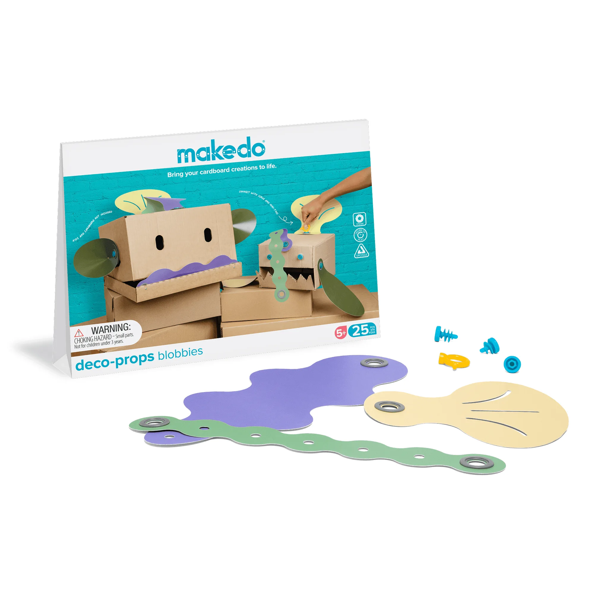 Makedo Blobbies:自由玩耍的有趣造型