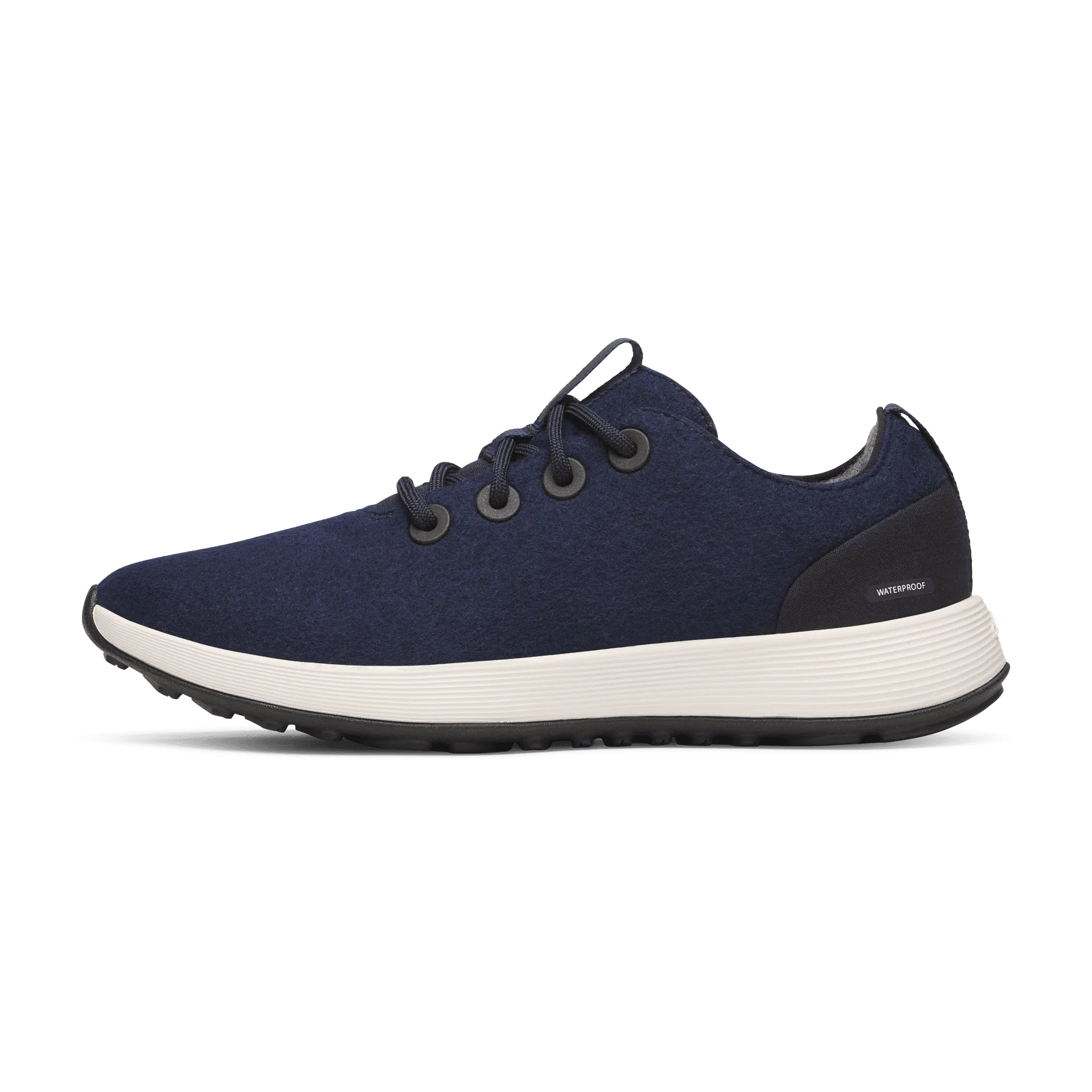 Women's Wool Runner NZ Waterproof - Dark Navy (Natural White Sole)
