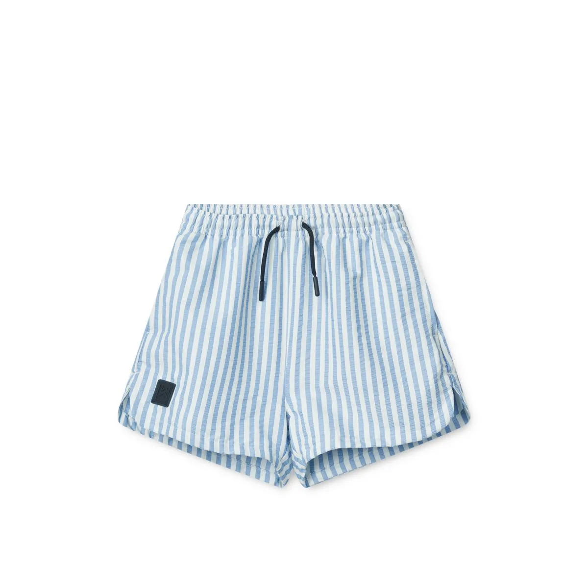 Aiden Seersucker Board Shorts - Y/D stripe Riverside / Creme de la creme
