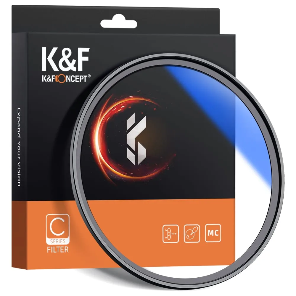 K&F 37mm Classic Blue coat MCUV Lens Filter