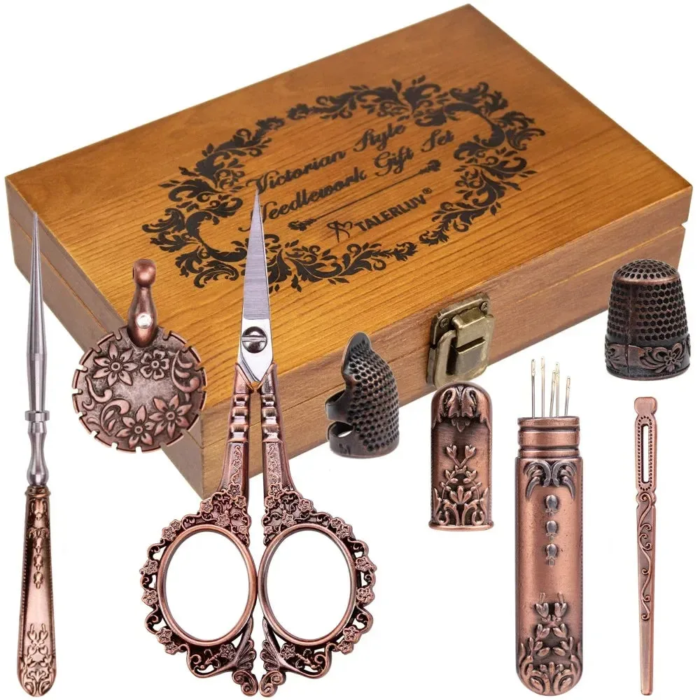 Vintage Antique Sewing Kit