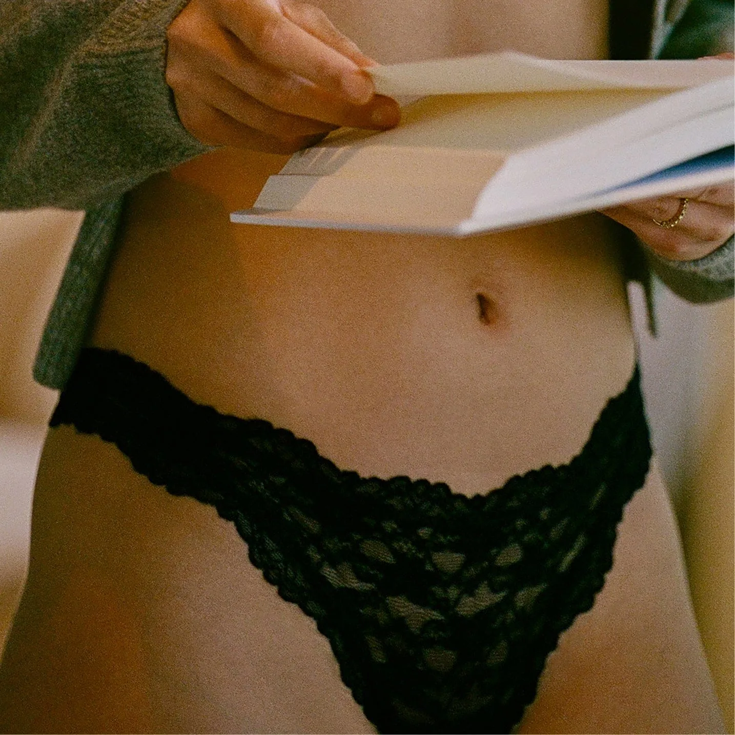 Effortless Lace Thong