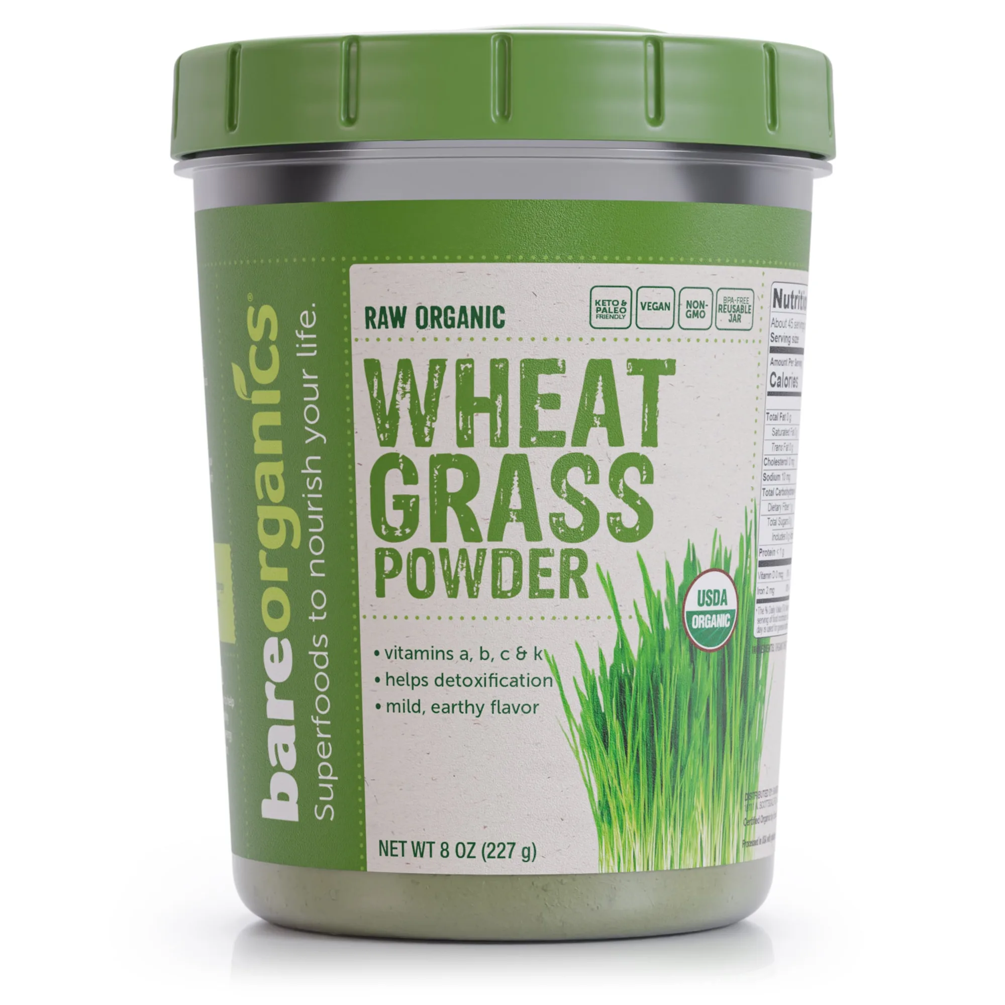 Organic Wheat Grass Powder
