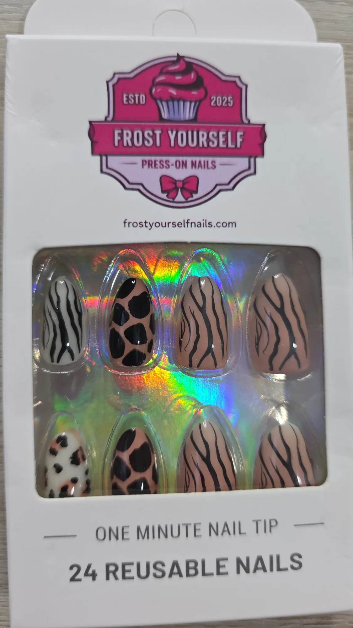 How to Apply Animal Print Press-On Nails for a Bold Look