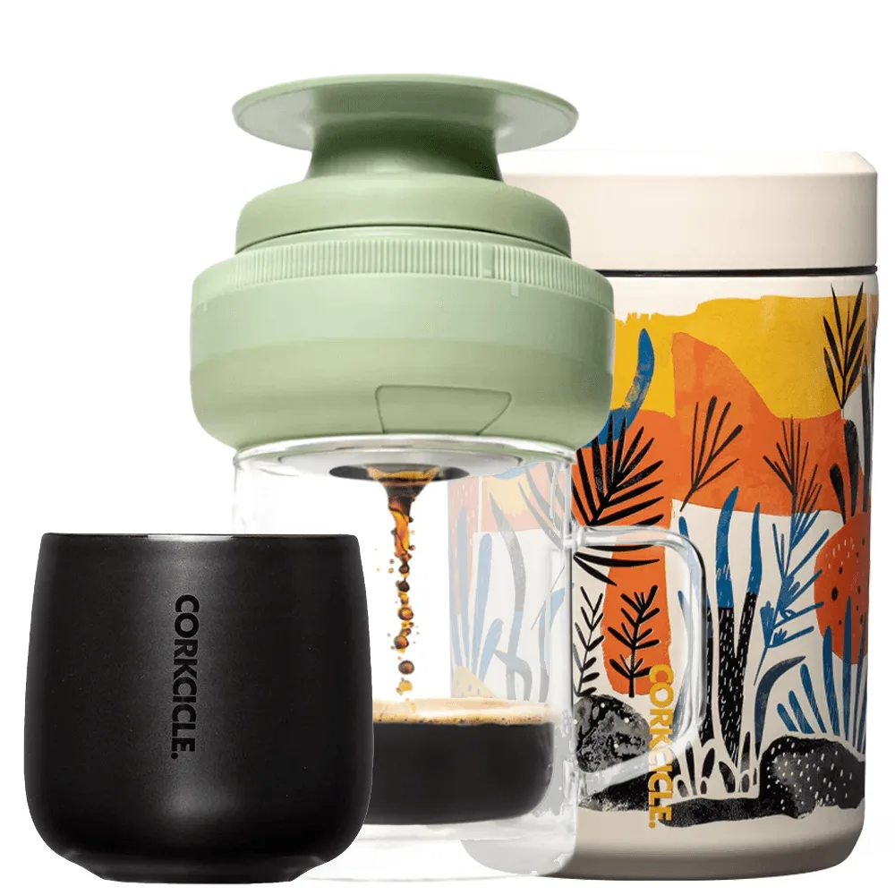 Cosa include il set CORKCICLE Coffee Connoisseur?