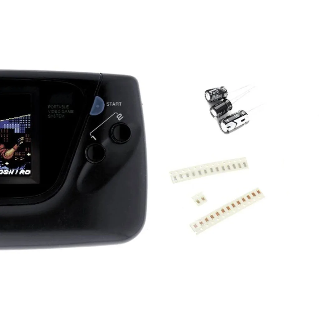 Game Gear 콘덴서 키트 교체 가이드