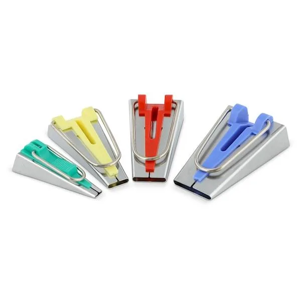 Bias Tape Makers - 4 sizes: 1/4" , 1/2", 3/4", 1"