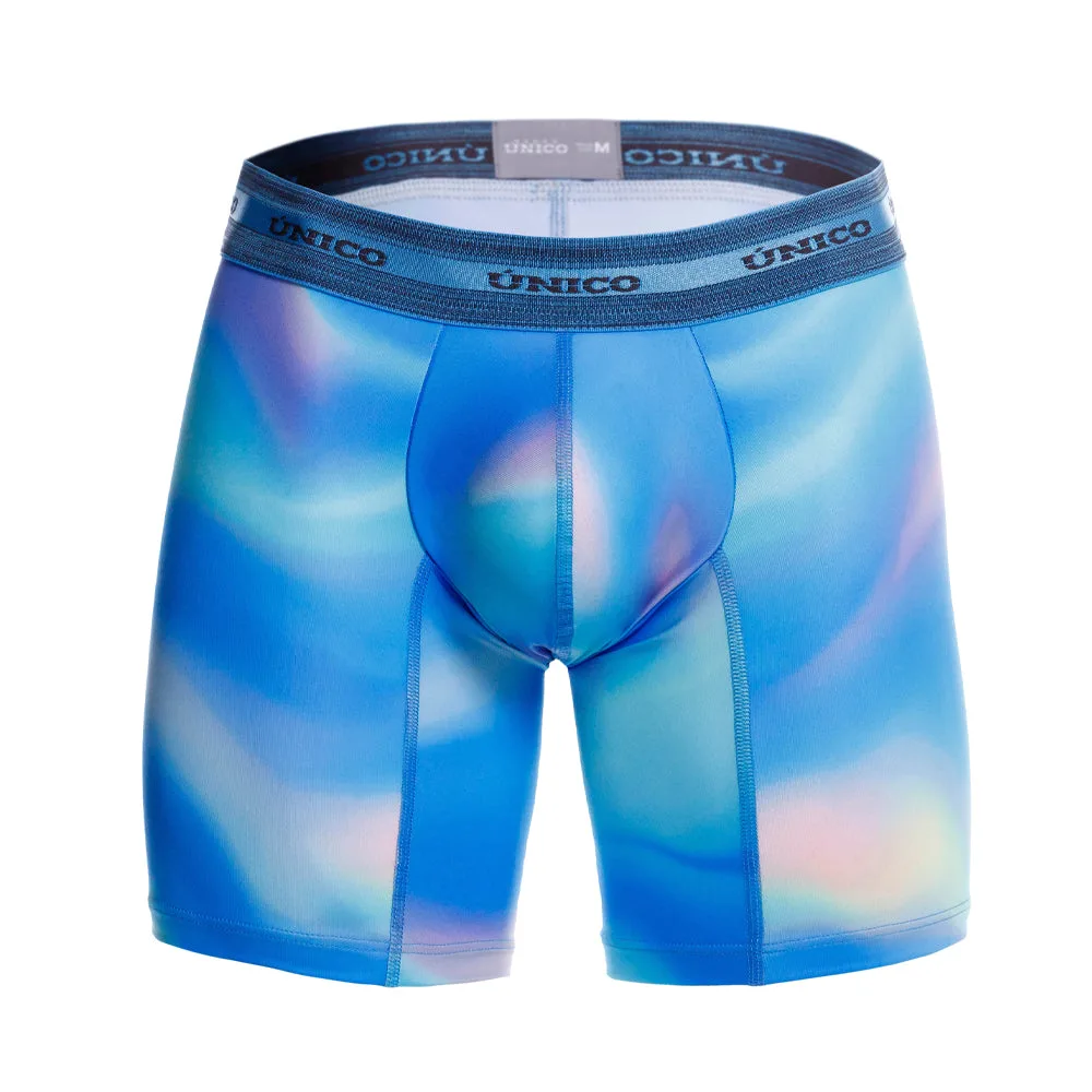 DAIMON BLUE MID-RISE BOXER BRIEFS