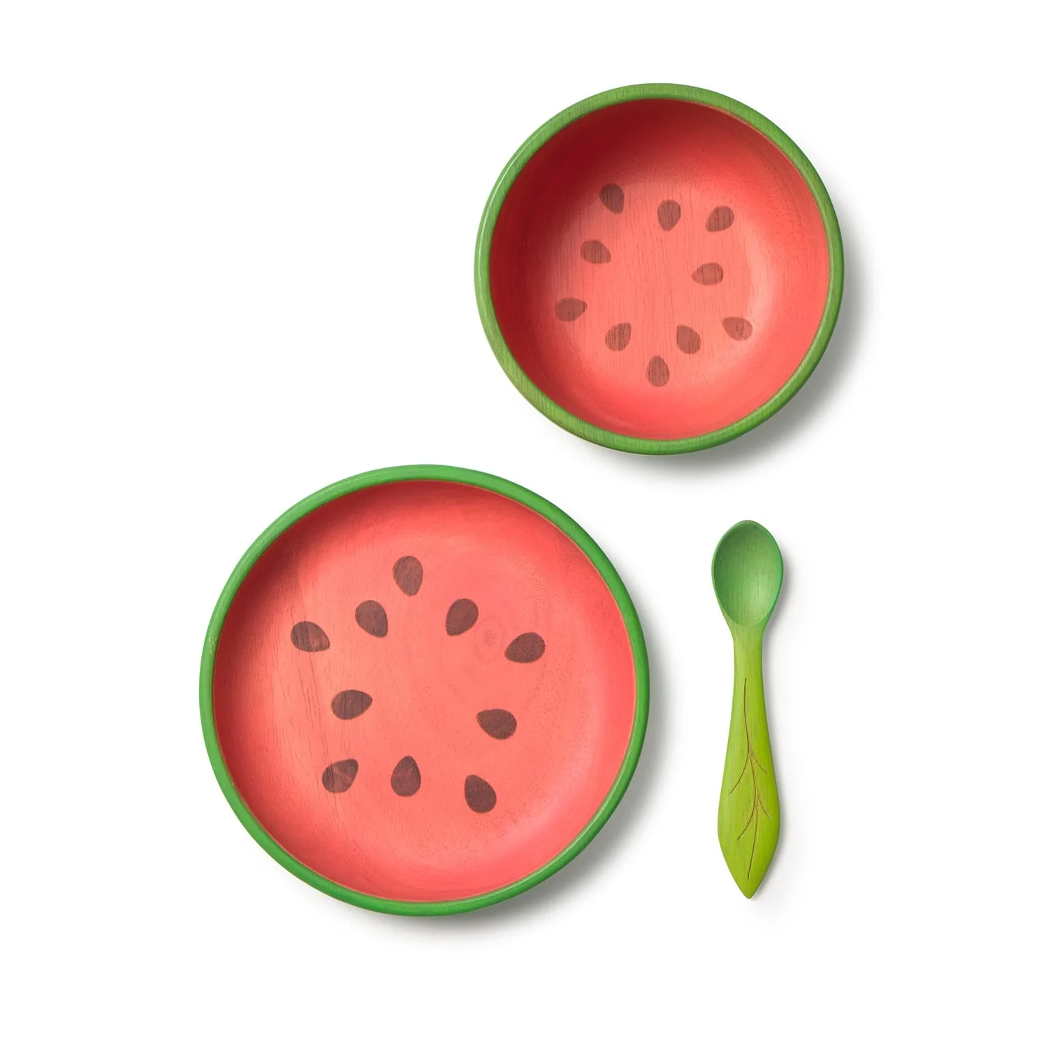 Set de vajilla Wally the Watermelon: esencial para la primera alimentación