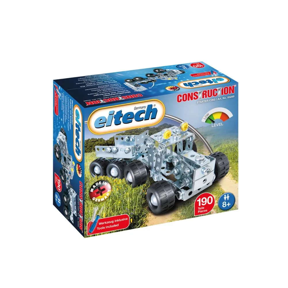 Tiny tractor with trailer