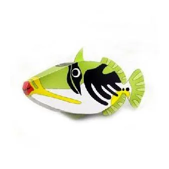 Slož papírovou hračku Filefish DIY