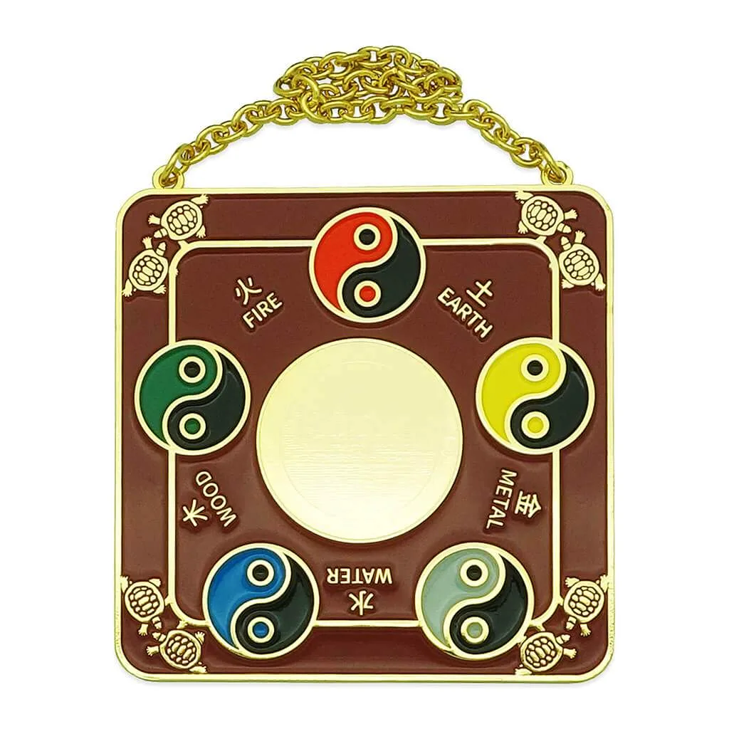 Placa Tai Chi de 5 Elementos | FENG SHUI BESTBUY