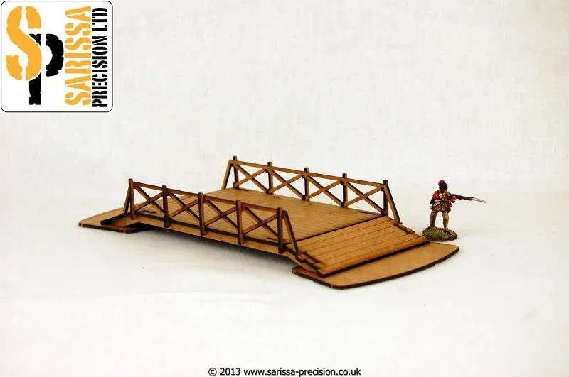 Puente con barandilla