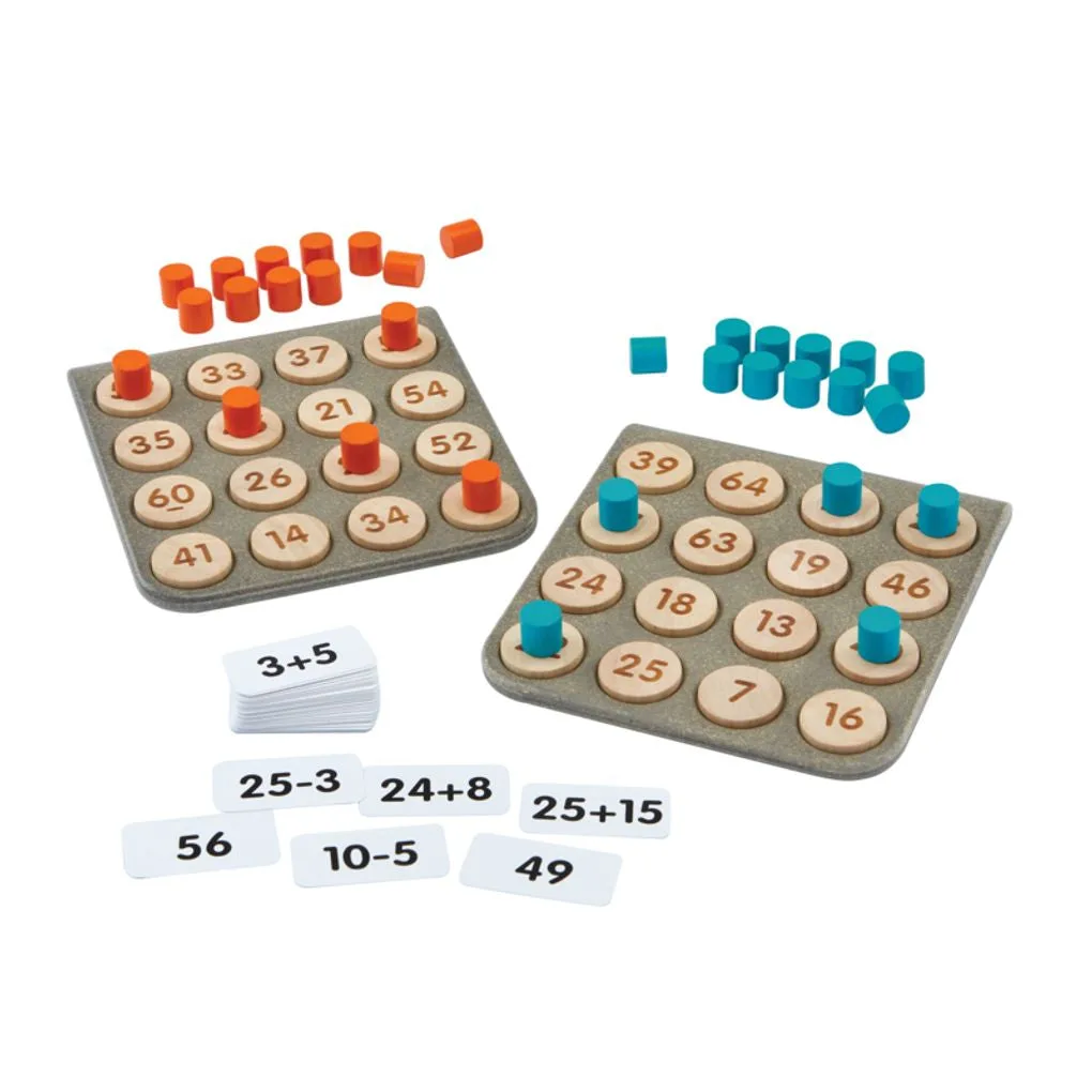 Mathe-Bingo für frühe Rechenfähigkeiten nutzen