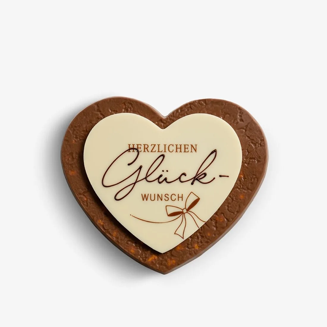 FrischSchoggi Grussherz Herzlichen Glückwunsch