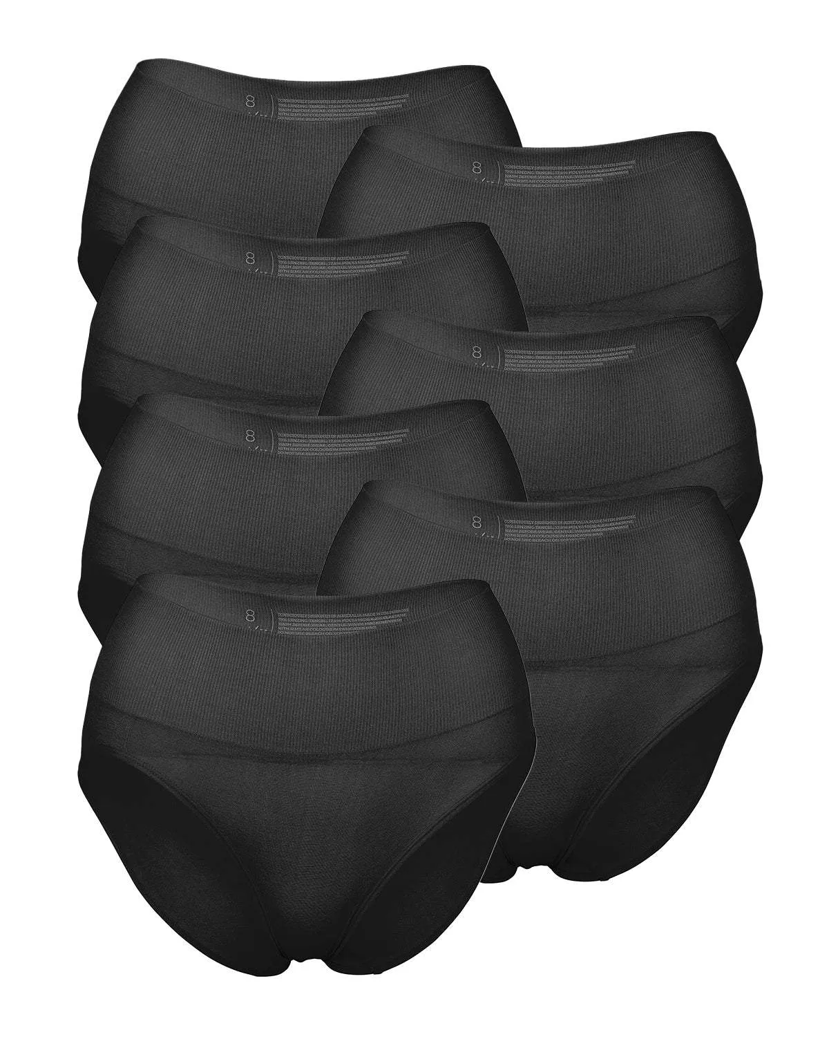ChiChi Modal Brief Ondergoed 7 Pack - Zwart
