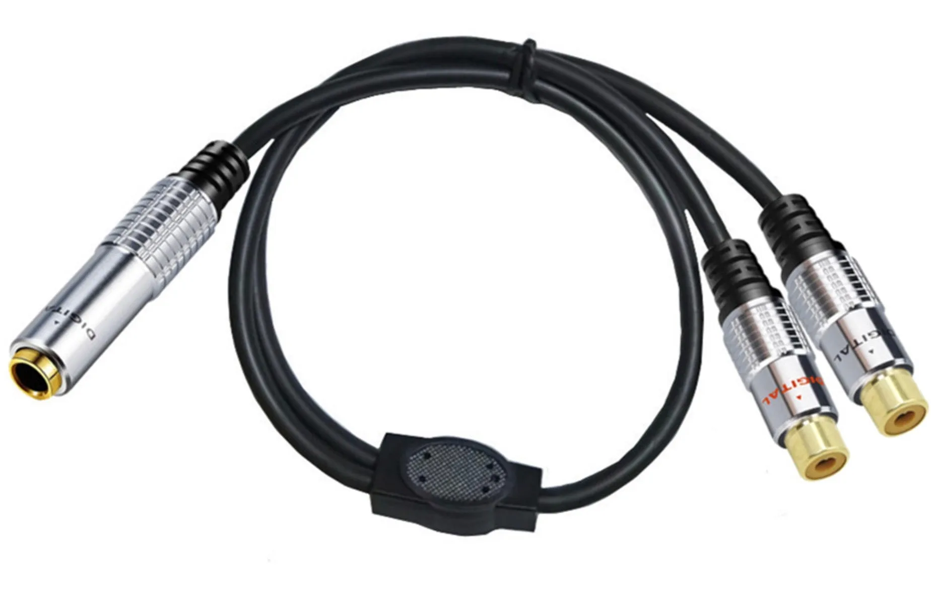 6.35mm TRS Female to Dual RCA Female Splitter: Uses and Setup