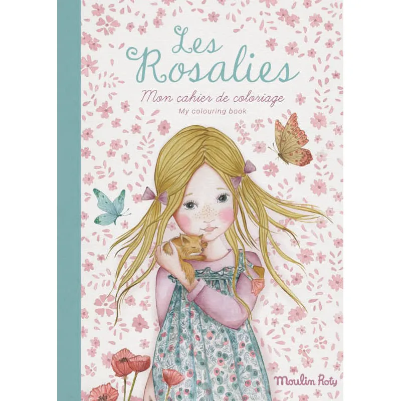Coloring Books The Rosalies - Moulin Roty (Pack of 10)