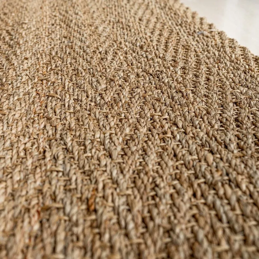 Herringbone Seagrass Rug
