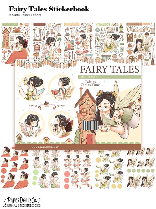 Fairy Tales | Planner Sticker Book | CB059