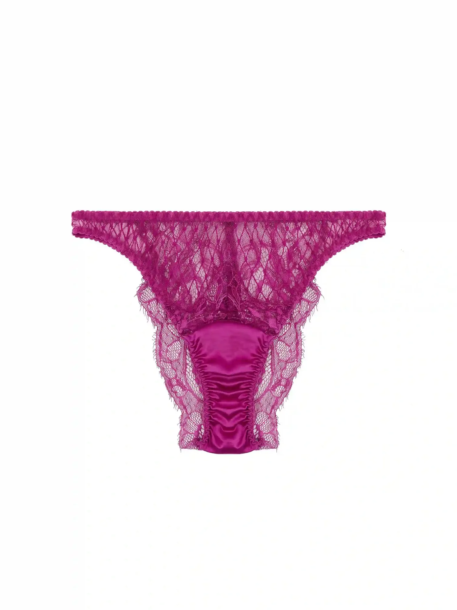 Paloma Pink Lace Brazilian Brief