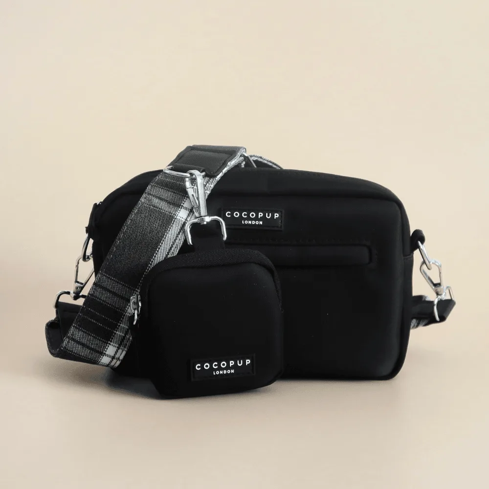 Dog Walking Bag Bundle - Olive Check