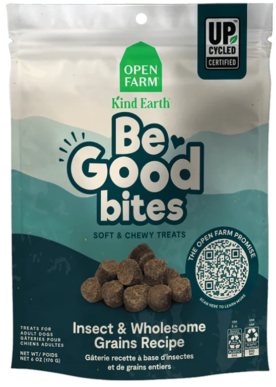 Premios Be Good Bites de Insectos y Cereales Saludables