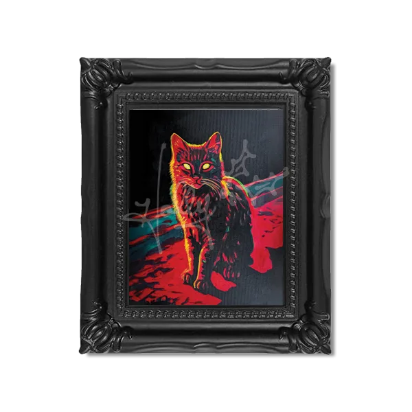"Tabby" Mini Masterpiece Framed Print