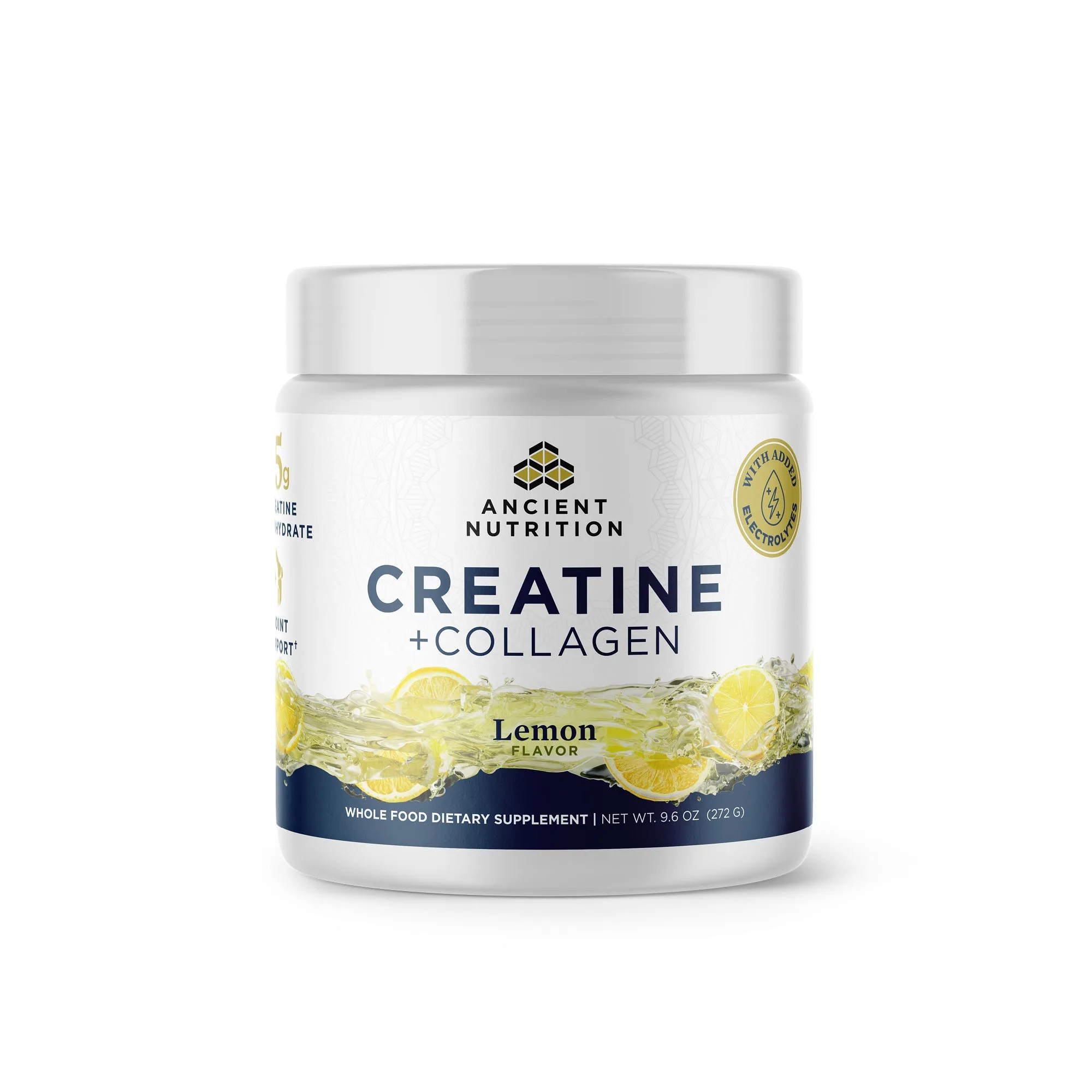 Creatina, colagénio e eletrólitos para recuperação do treino