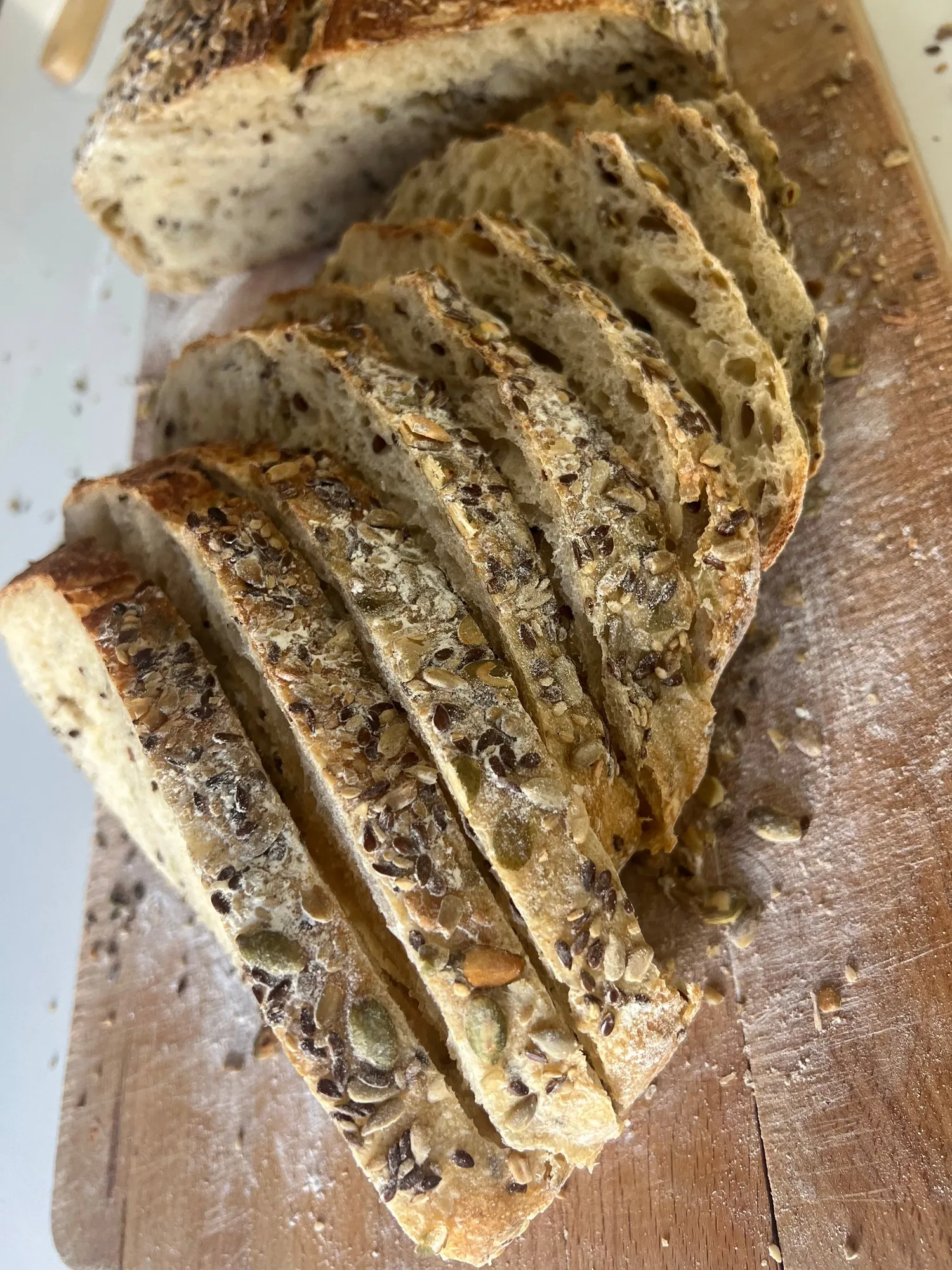 Country Sourdough with Organic Seeds