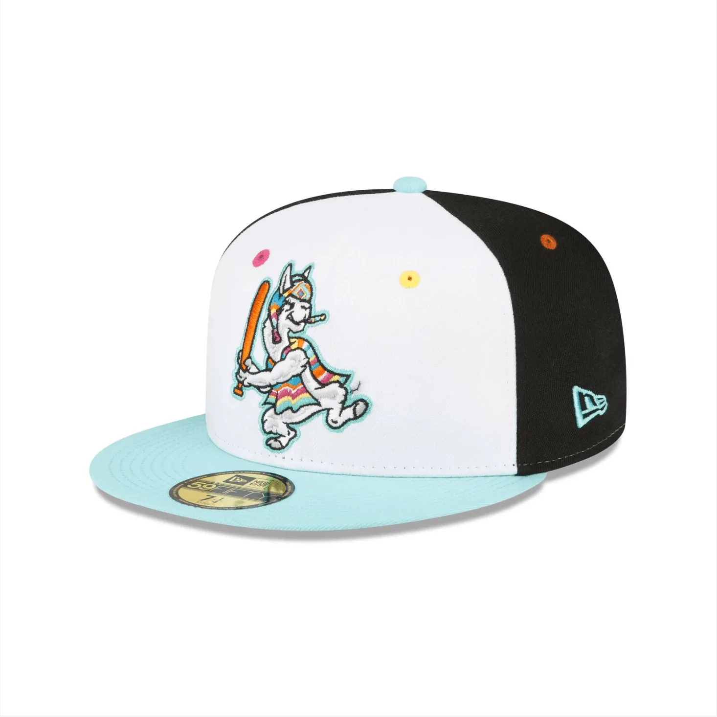 قبعة هيكوري كرادادز 2025 نيويورا لاماس دي هيكوري 59Fifty المجهزة