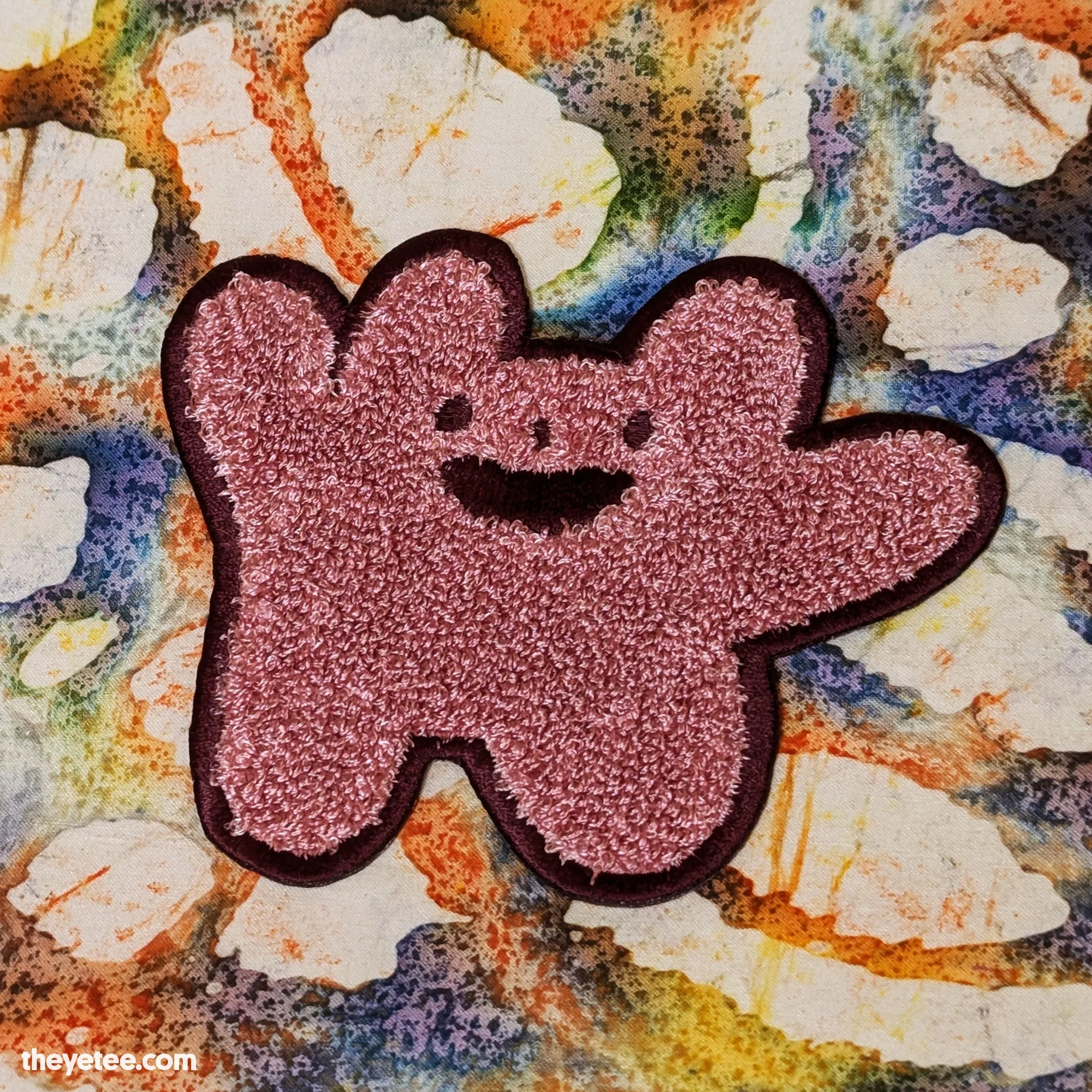 Patch auf Jacke oder Tasche nähen