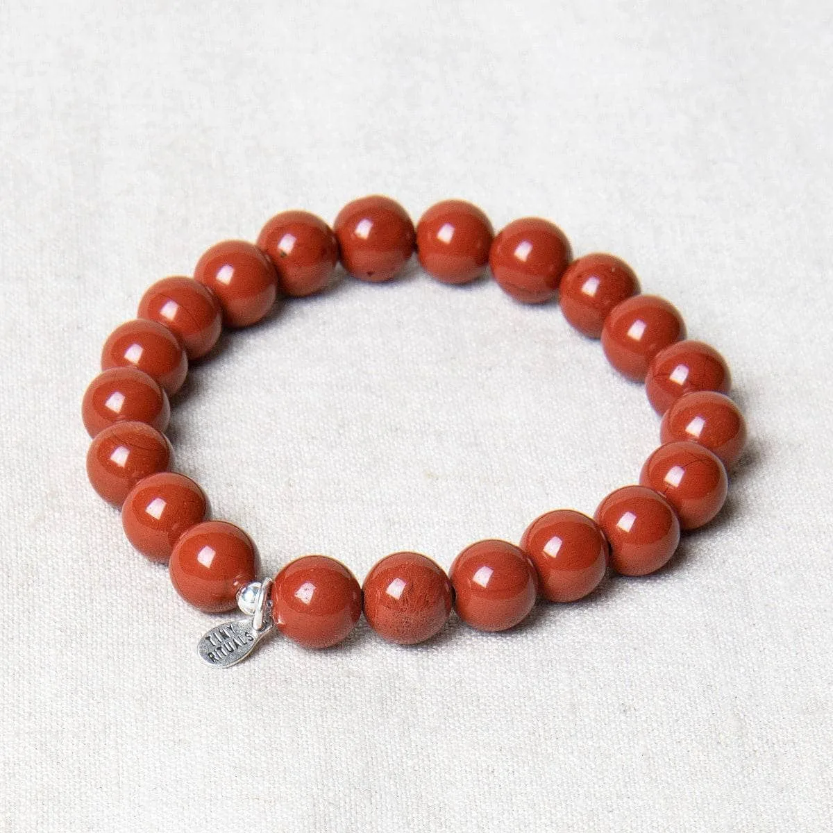 RED JASPER ENERGY BRACELET 8MM